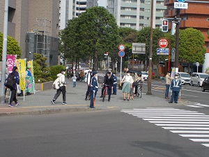 自転車安全利用キャンペーン