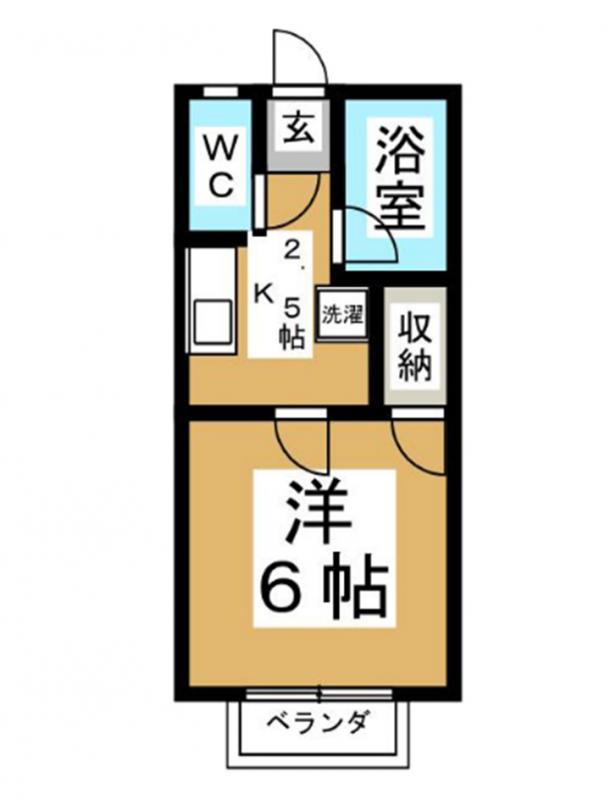 フィオーレ桜ヶ丘間取り
