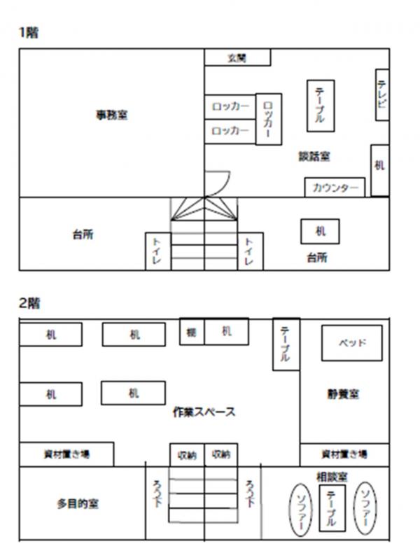 みどり工房永和台見取り図