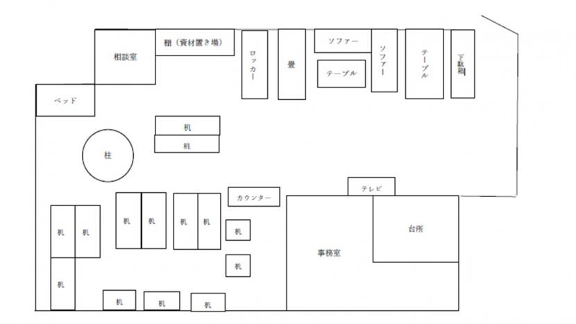 みどり工房見取り図