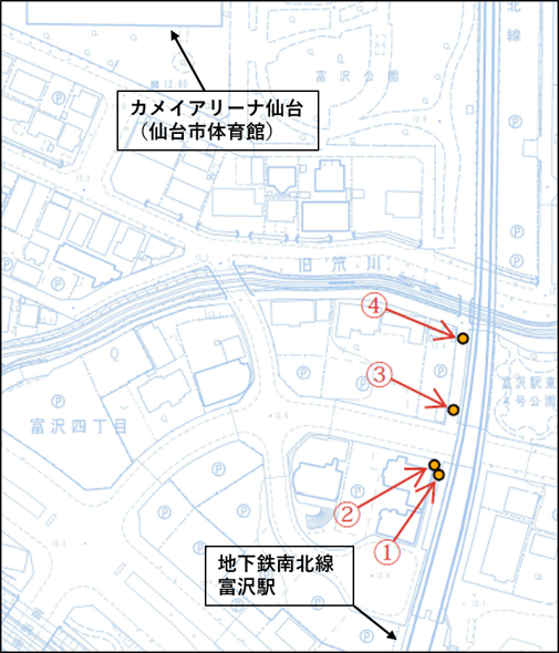 マンホール　場所