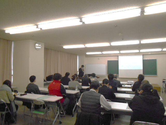 水質改善セミナー「グリーストラップ適正管理講習会」の様子