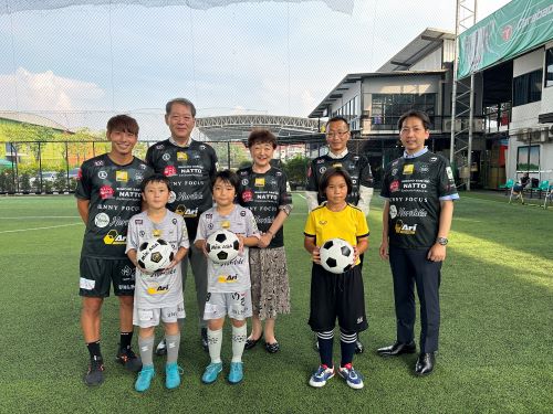 YUKI FOOTBALL ACADEMY記念撮影