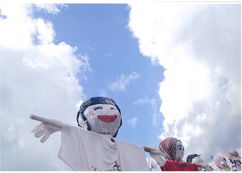 特別賞（青空もにこにこで賞）　「微笑んで」