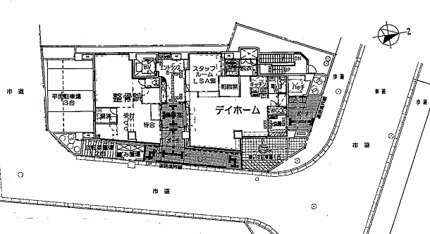 建物配置図