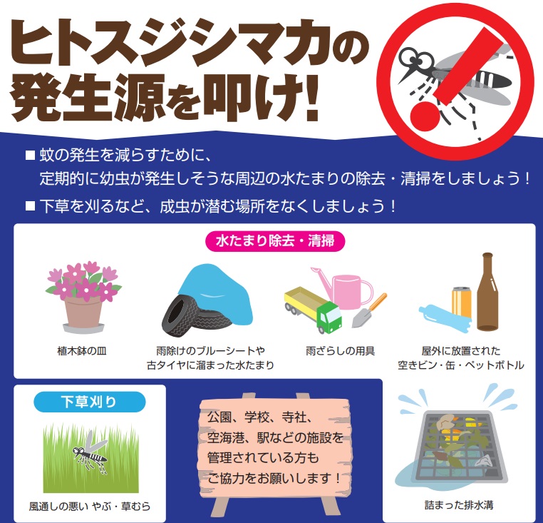 蚊を増やさない画像