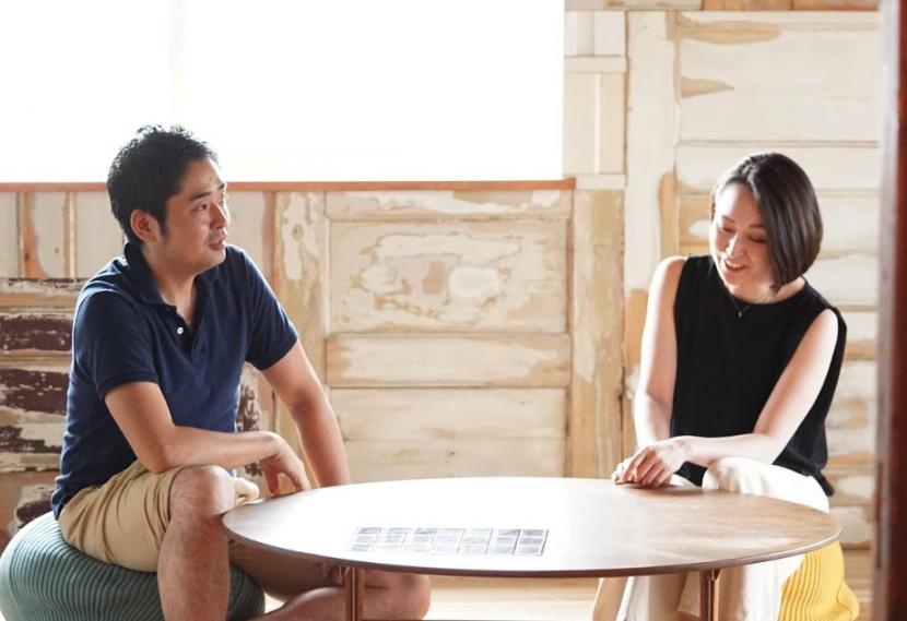 1on1での面談の様子