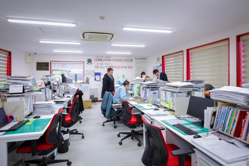 社内の様子