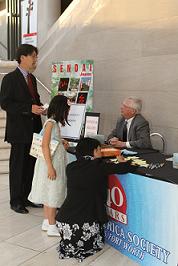 Dallas Fortworth The America-Japan Society's booth