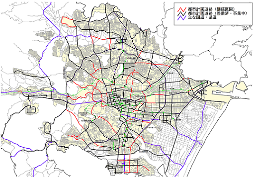 新たな幹線道路網