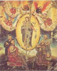 ロザリオの聖母像（国宝）