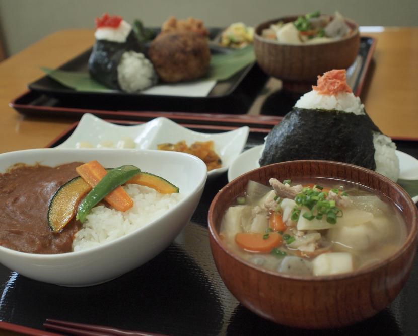 おにぎり茶屋ちかちゃん「どっちもセット」