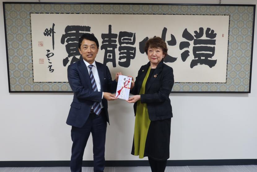 株式会社高速の贈呈式