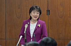 市長のアップ