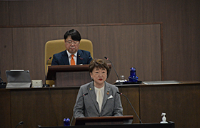 市長のアップ