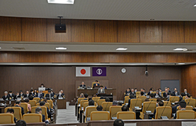 議場の様子