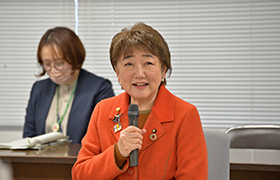 市長のアップ