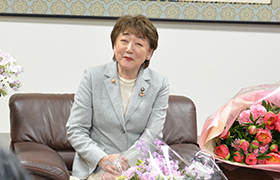 市長のアップ