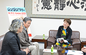 懇談の様子