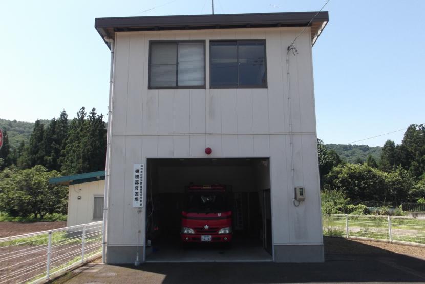 秋保消防団馬場分団駅部機械器具置場の写真