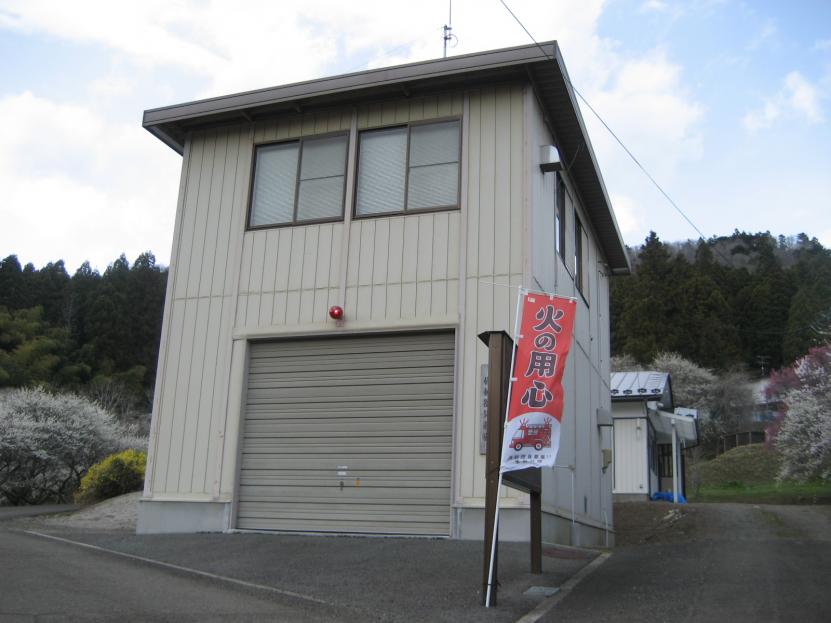 生出分団梨野部機械器具置場写真