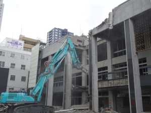 24年5月7日の解体工事の様子写真
