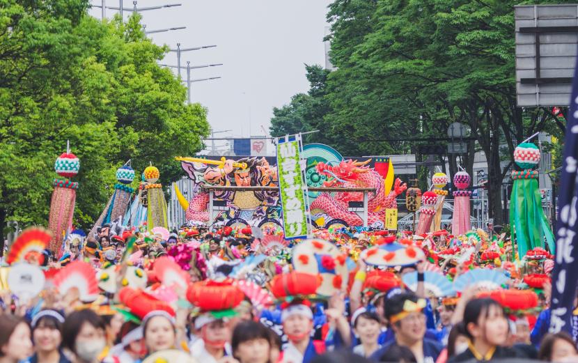 2024年の東北絆まつりの様子