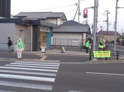 自転車街頭キャンペーンの様子2