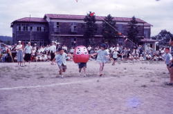 幼稚園の運動会を撮影した写真