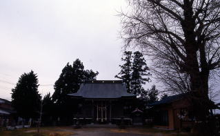 飯田八幡神社の概観写真