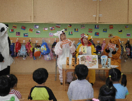 歯と口の健康づくり子ども向け上演の写真