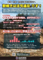 野焼き